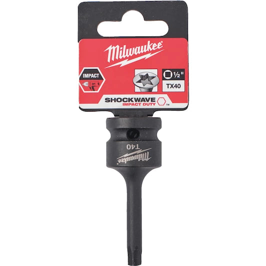Milwaukee ShockWave Impact Duty Bit Cap 1/2" TX40 4932478060
