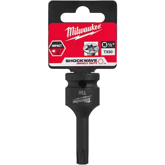 Milwaukee ShockWave Impact Duty Bit Cap 1/2" TX50 4932478062