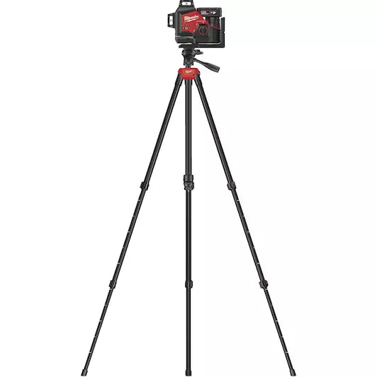 Milwaukee 360 Degree 1/4" 1.8 Meter Laser Tripod For Cross Line Lasers TRP180