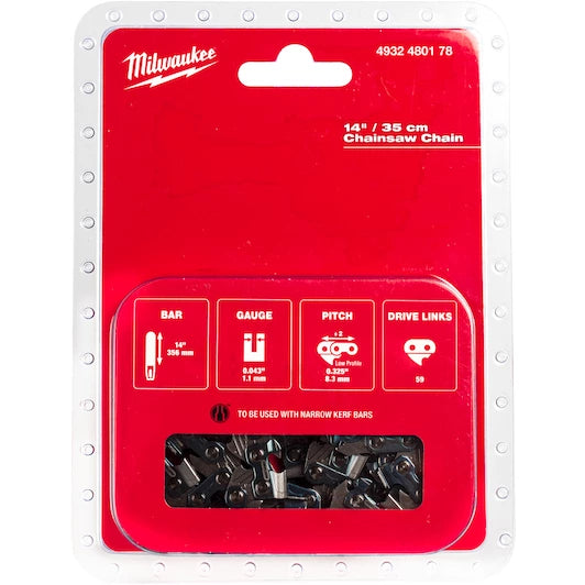 Milwaukee 350mm (14") Chainsaw Chain (for M18FTHCHS35) 4932480178