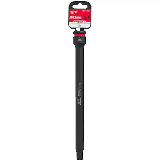 Milwaukee 250mm ShockWave Impact Duty 1/2" Drive Impact Socket Extension 4932480353