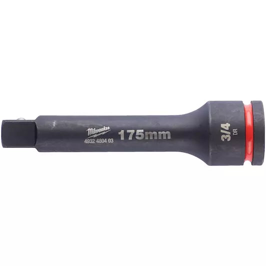 Milwaukee ShockWave 175mm 3/4" Impact Socket Extension 4932480403