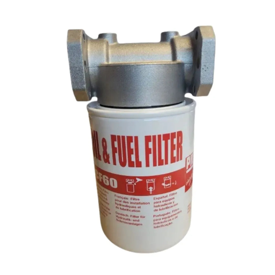 Piusi Fuel Filter Unit Complete with Filter – F0777200A | 1" BSP 10 Micron Fuel Filter Assembly