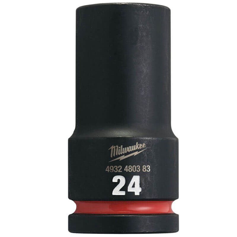 Milwaukee 24mm 3/4" Deep Impact Socket 1pc 4932480383