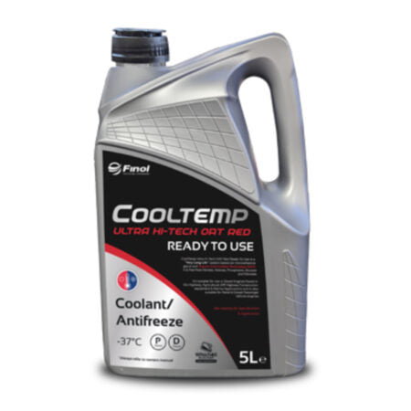 Finol CoolTemp U  Hi-Tech OAT Red RTU 1Lt  (Pre-mixed)