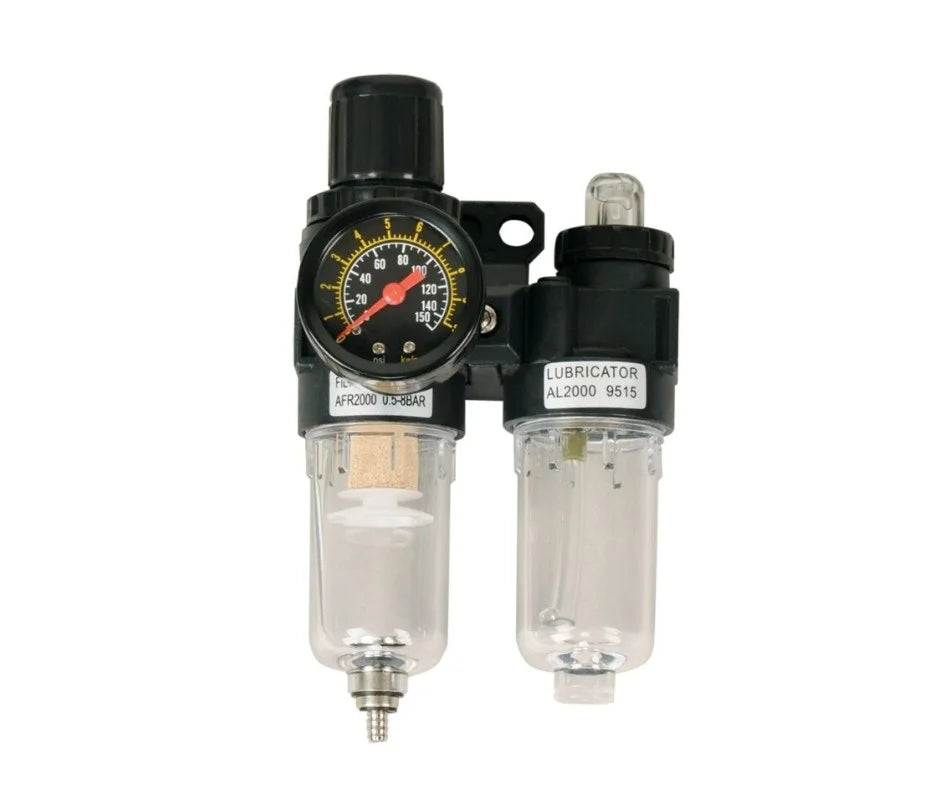 Air Regulator & Oiler Filter – ITIAFC2000 | 1/4" FRL Air Preparation Unit