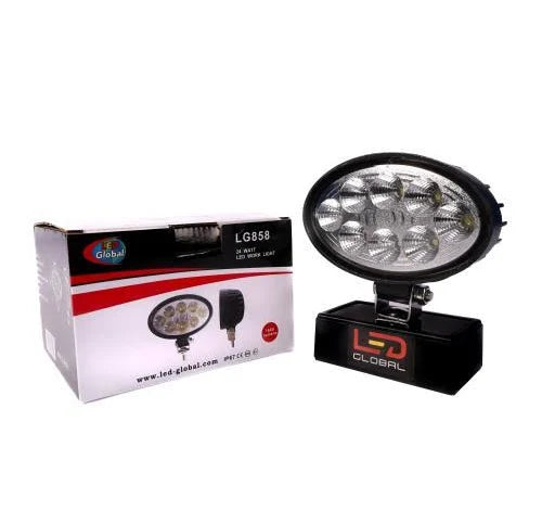 LED Global 24 Watt Oval Work Light LG858