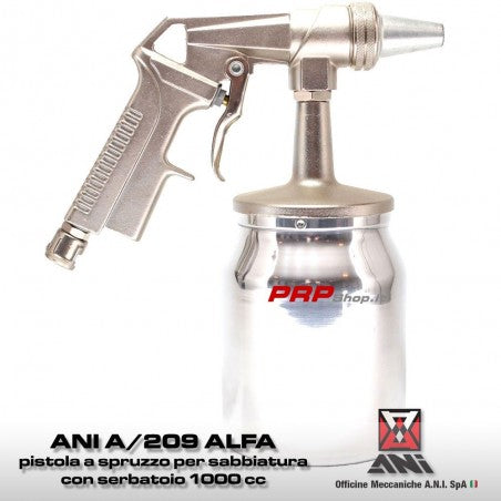 ANI A/209 Shot / Sand Blast Gun – AH091107 | Professional Pneumatic Sandblasting Gun