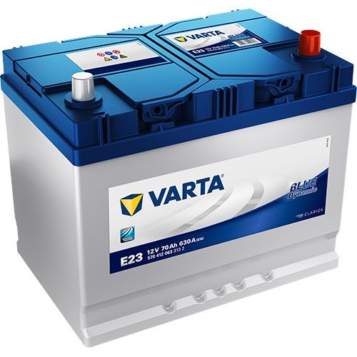 Varta Car Blue Battery 70 AH 630cca